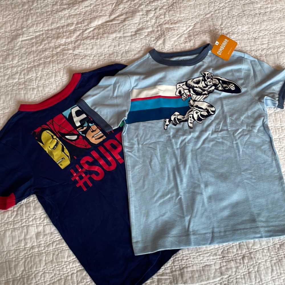 Gymboree & Marvel t-shirts 🤩